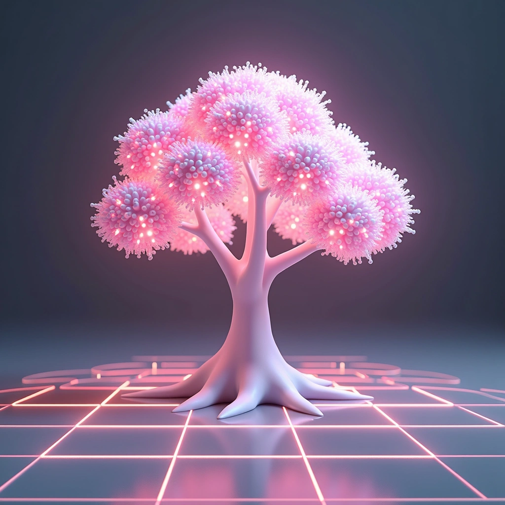 Blossom Orb digital tree collectible