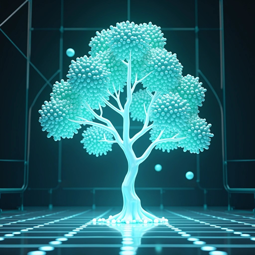 Aqua Orb digital tree collectible